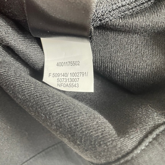 The North Face Castle Rock Soft Shell Vest Womens Medium Black Zip Embroidered - Picture 9 of 12